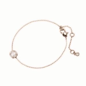 Kate Spade that sparkle princess cut bracelet gold